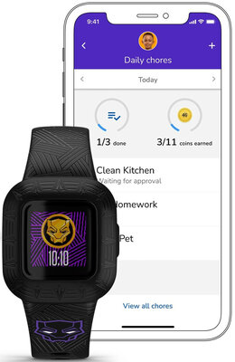 Garmin Vivofit junior 3 - Marvel Black Panther Special Edition