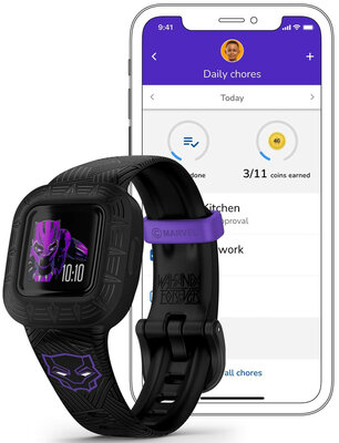 Garmin Vivofit junior 3 - Marvel Black Panther Special Edition