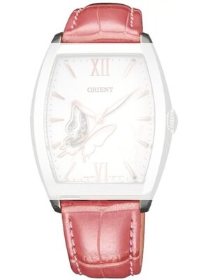curea din piele Orient UDERGSZ 19mm (pentru model DBAE), roz