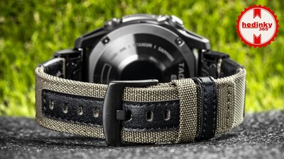 curea din nylon Ricardo Pozza 26mm, Green, QuickFit