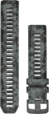 Curea din silicon Garmin (pentru Instinct 2), gri/camuflaj, 010-13105-04