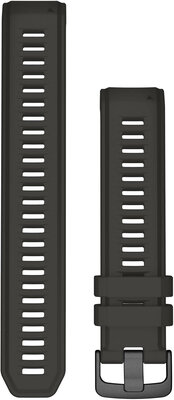Curea de silicon Garmin 22mm (pro Instinct), culoarea neagră V2