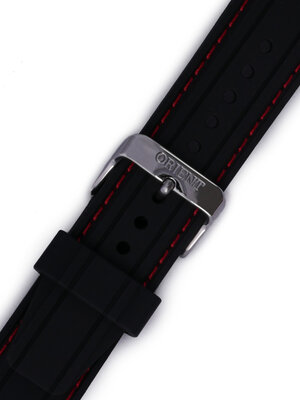 Curea din silicon Orient VDFCKSW 22mm (pentru model FUNG3), neagră