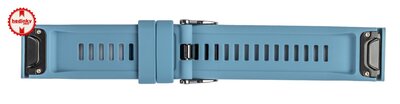 curea din silicon Ricardo San Martino 26mm, Blue, QuickFit