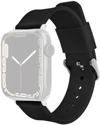 curea din silicon Ricardo (pentru Apple Watch 38/40/41mm), negru V1