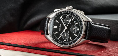 Bulova Lunar Pilot Quartz Chronograph 96B251 Special Edition (+ curea de rezervă)