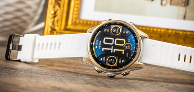 Curea de silicon Ricardo 20mm (pro Garmin Fenix 8/7S/6S (43mm), aj.), culoarea albă, QuickFit