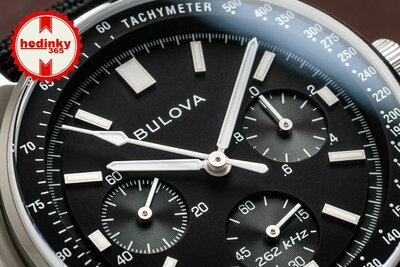 Bulova Lunar Pilot Quartz Chronograph 96A225