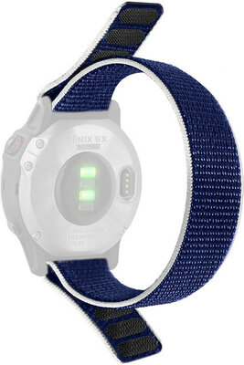 Curea din nylon Ricardo Cortina 20mm, Blue, cu trecere