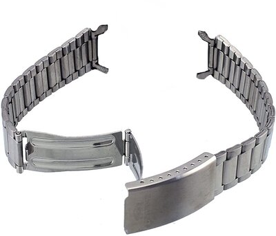 Brățară din oțel inoxidabil Orient M0902SS 19mm (pentru modelele AB00, EM04), argintie