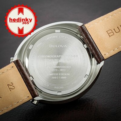 Bulova Archive Series Parking Meter Quartz Chronograph 98B390 Limited Edition 5000buc