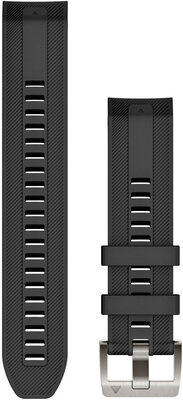 Curea de silicon Garmin 22mm (pro Garmin MARQ), culoarea neagră
