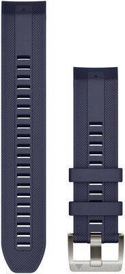 Curea din silicon Garmin 22mm (pentru Garmin MARQ), albastră V2, QuickFit, 010-13225-02