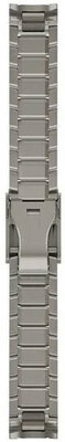 Brățară din titan Garmin 22mm (pentru Garmin MARQ 2), argintiu, QuickFit, 010-13225-12