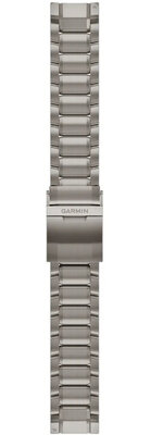 Brățară din titan Garmin 22mm (pro Garmin MARQ 2), culoarea argintiu, QuickFit