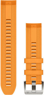 Curea din silicon Garmin 22mm (pentru Garmin MARQ), portocalie, 010-13225-04