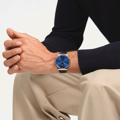 Swatch Formal Blue 42 SS07S125