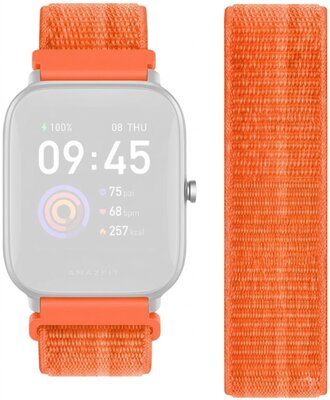 Curea din nylon Ricardo Madesimo 20mm, Orange, Quick Release