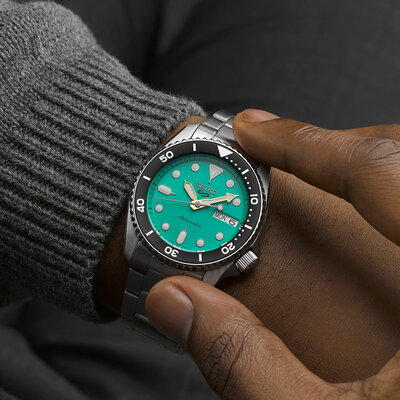 Seiko 5 Sports Automatic SRPK33K1 SKX 'Midi' Teal (în culoare