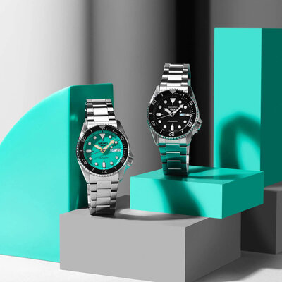 Seiko 5 Sports Automatic SRPK33K1 SKX 'Midi' Teal (în culoare