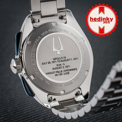 Bulova Lunar Pilot Quartz Chronograph 98K112 (+ curea de schimb)