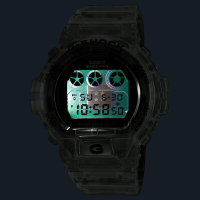 Casio G-Shock Original DW-6940RX-7ER 40th Anniversary Clear Remix