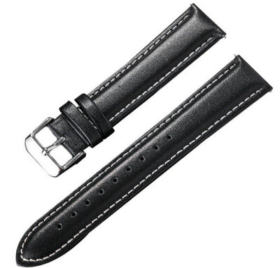 curea din piele Ricardo Cagli, negru V2, Quick Release