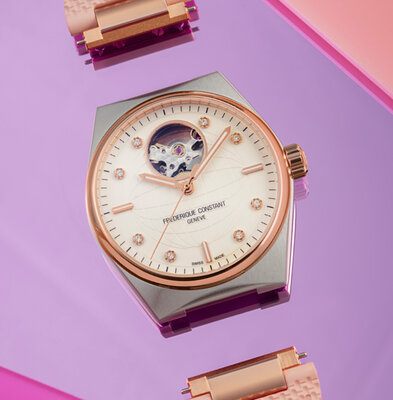 Frederique Constant Highlife Ladies Heart Beat Automatic FC-310VD2NH2B (+ curea de schimb)