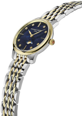 Frederique Constant Slimline Lady Quartz Moonphase FC-206MPND1S3B