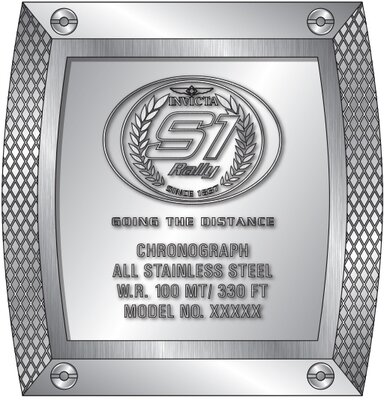 Invicta S1 Rally Quartz 44749