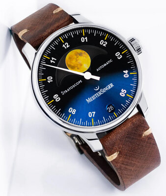 MeisterSinger Stratoscope Golden Moon Automatic ST982G_SG03