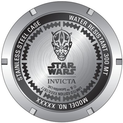 Invicta Star Wars Darth Maul Quartz 27670