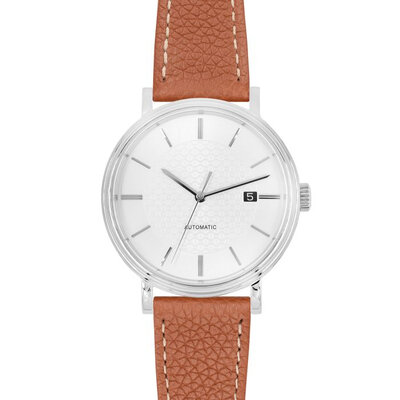 Curea din piele maro deschis Hirsch Bologna M 01802170-1 (piele de vițel)