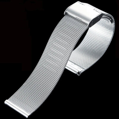 Brățară din oțel Ricardo Barletta, argintiu, Milanese