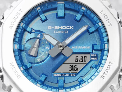 Casio G-Shock Original GA-2100WS-7AER Carbon Core Guard Seasonal Collection 2023
