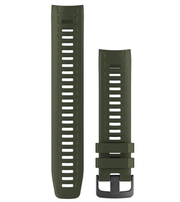 Curea din silicon Garmin 22mm (pentru Instinct), verde, 010-12854-16