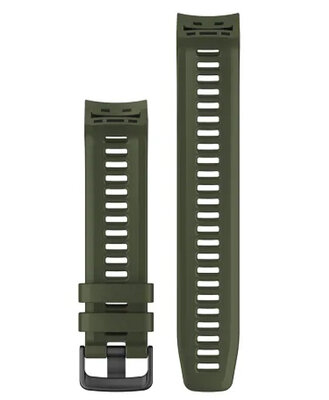 Curea din silicon Garmin 22mm (pentru Instinct), verde, 010-12854-16