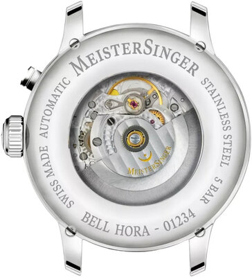 MeisterSinger Bell Hora Sonnerie au Passage BHO918G_SVSL03