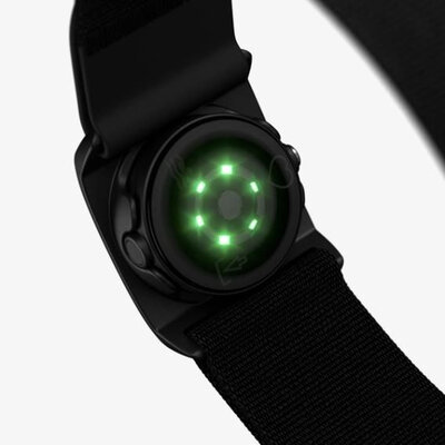 Senzor optic de frecvență cardiacă Polar Verity Sense, negru, mărime S-L