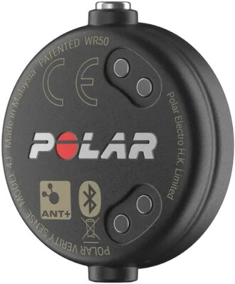 Senzor optic de frecvență cardiacă Polar Verity Sense, roșu, mărime S-L