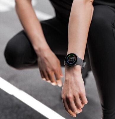 Polar Pacer Pro Carbon Gray, mărimea S-L