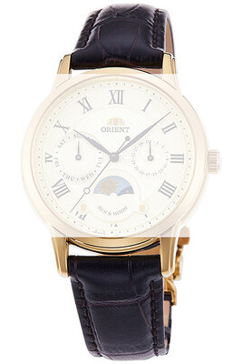 Curea din piele Orient UL005012G0 17mm (pentru model RA-KA00), maro