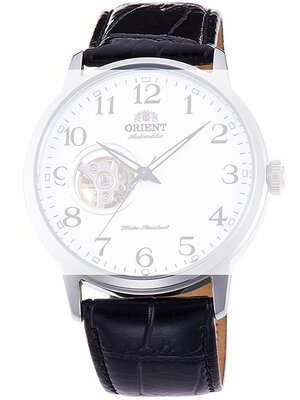 Curea din piele Orient UL007011J0 22mm (pentru model RA-AG00), negru