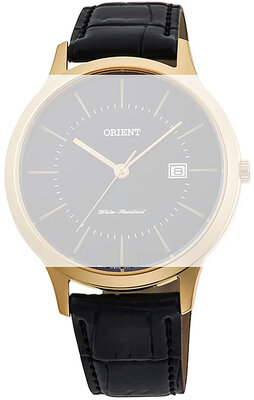 curea din piele Orient UL00E011G0 18mm (pentru model RF-QD00), negru