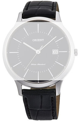 curea din piele Orient UL00E011J0 18mm (pentru model RF-QD00), negru