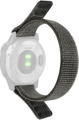curea din nylon Ricardo Cortina 26mm, Gray, cu trecere
