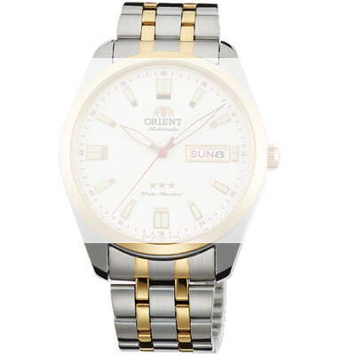 Brățară din oțel inoxidabil Orient KDFFUSZ 20mm (pentru model RA-AB00), bicolor