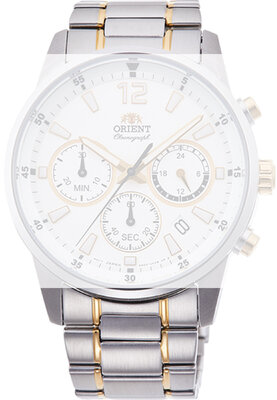 Brățară din oțel inoxidabil Orient UM007111Z0 22mm (pentru model RA-KV00), bicolor