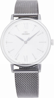 Brățară din oțel inoxidabil Orient UM00C112J0 16mm (pentru model RA-QC17), argintiu, milaneză