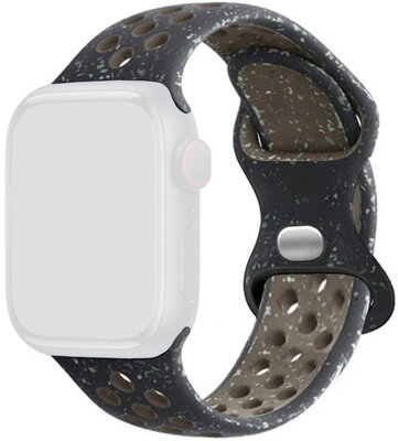 Curea din silicon Ricardo (pentru Apple Watch 42/44/45/49mm), neagră